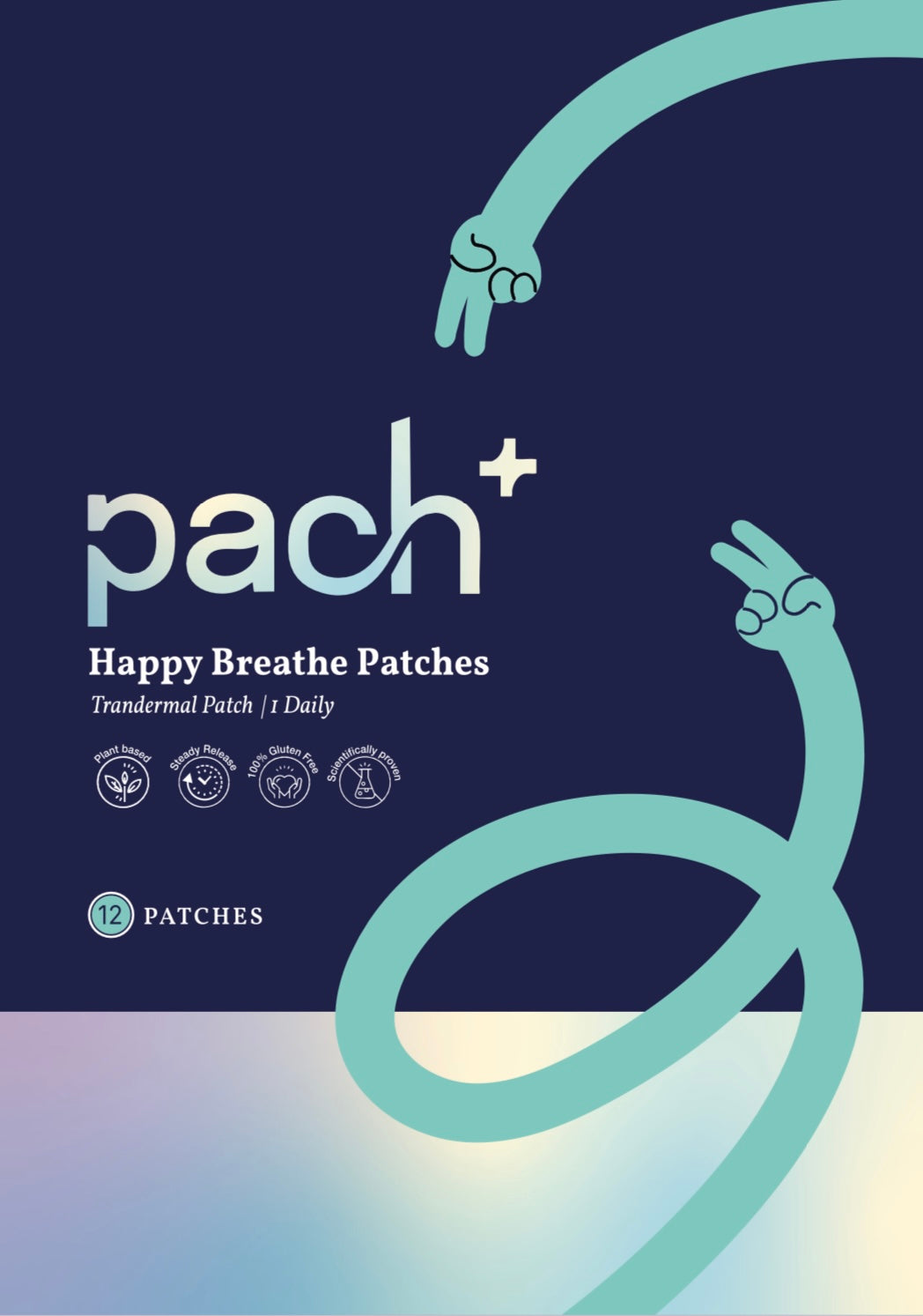 Happy Breathe+ | Nasal & Chest Relief Patch (12 Patches)